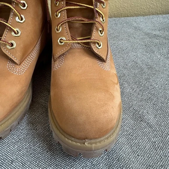 Timberland 6 Premium Boot Style 10061 In Wheat Men’s Size 7 New!